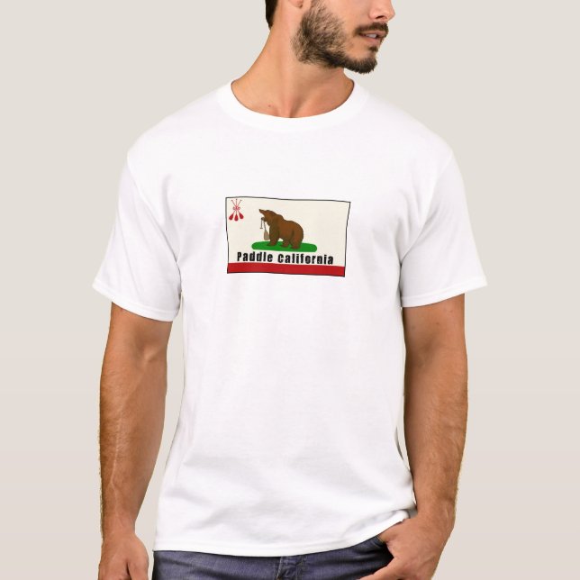 Paddla Kalifornien T-shirt (Framsida)