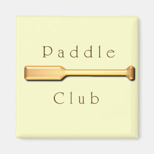 Paddla klubben magnet