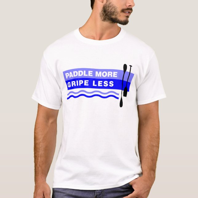 Paddla mer - magknipet mindre t shirt (Framsida)