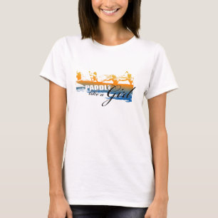 Paddla något liknande en flicka t-shirt