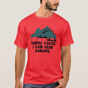 Paddla snabbare mig kan höra banjos tröja