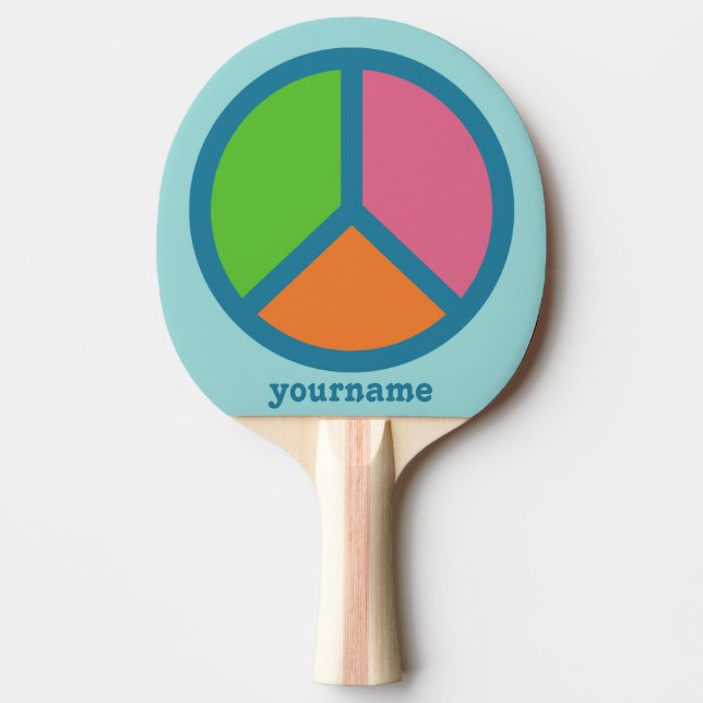 Paddlar beställnings- pingpong för den färgrika pingisracket (Framsidan)