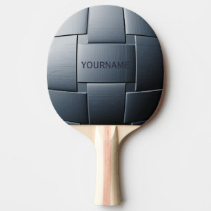 "Paddlar boll av Steel" beställnings- pingpong Pingisracket