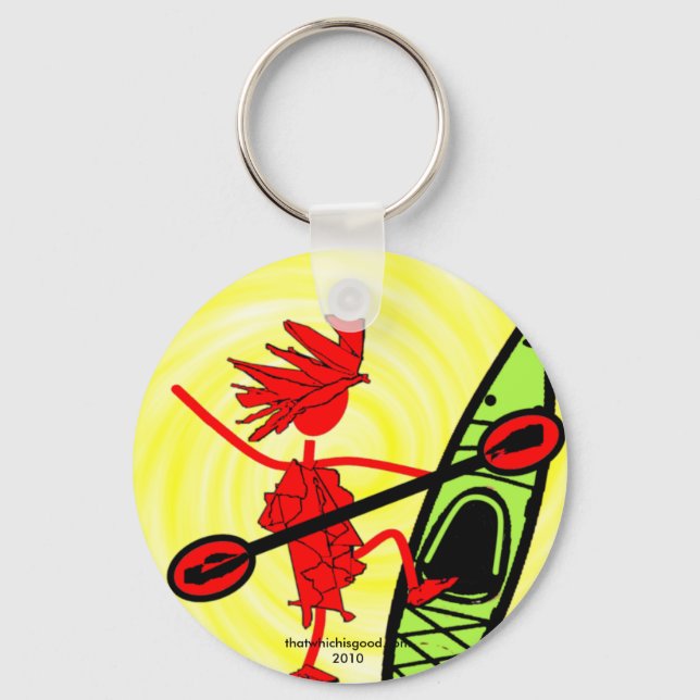 Paddlar, brunnar med annat nyckelring (Framsida)