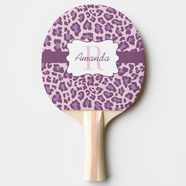 Paddlar den purpurfärgade lavendelpingen Pong för Pingisracket (Framsidan)