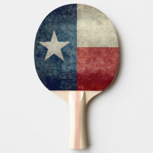 Paddlar den retro pingen Pong för Texas statlig Pingisracket