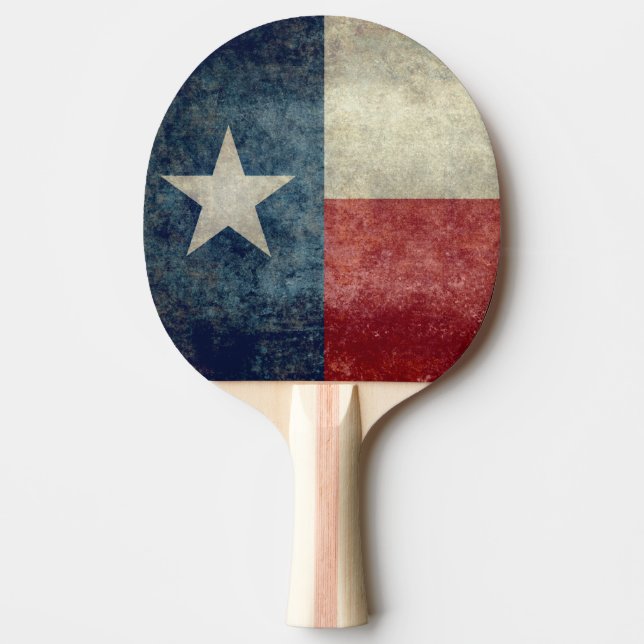 Paddlar den retro pingen Pong för Texas statlig Pingisracket (Framsidan)