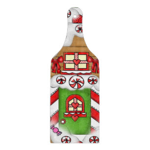 Paddlar glass klipp för pepparkakakakan