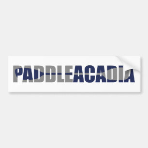 Paddle Acadia nationalpark Kayaking Maine Bildekal