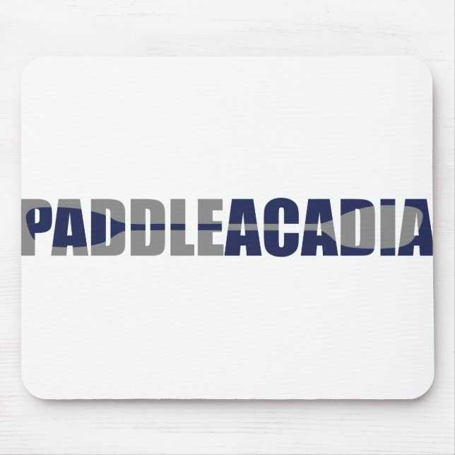 Paddle Acadia nationalpark Kayaking Maine Musmatta (Framsidan)