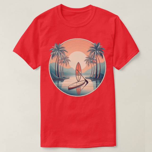 Paddle Boarding TShirt 2 T Shirt (Design framsida)