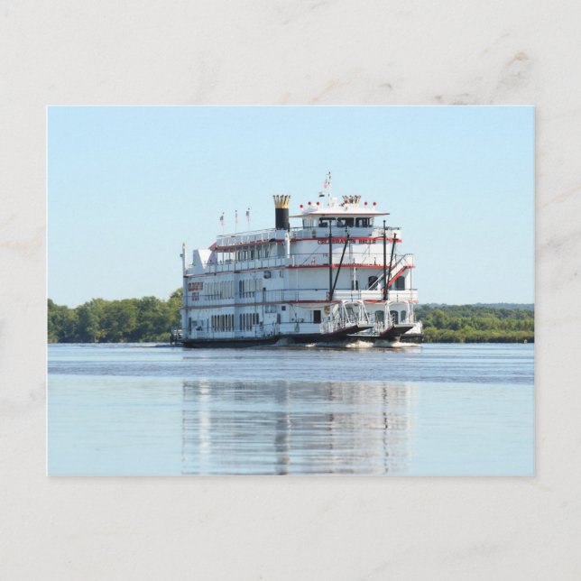 Paddle Boat Vykort (Framsida)