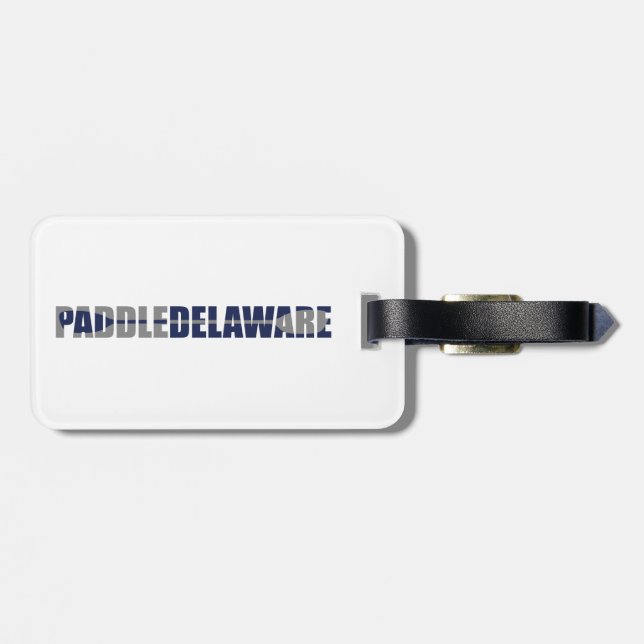 Paddle Delaware Kayaking Bagagebricka (Baksida Vågrät)