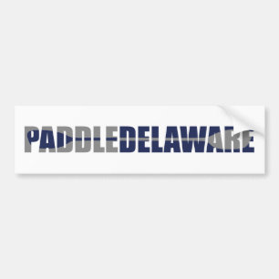 Paddle Delaware Kayaking Bildekal