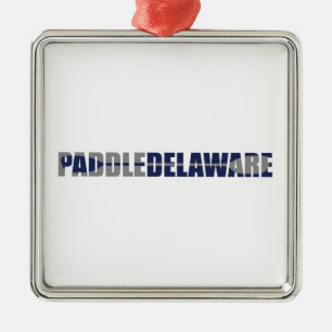 Paddle Delaware Kayaking Julgransprydnad Metall
