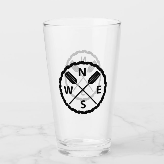 Paddle Explorer-design - Glass Kopp (Framsida)