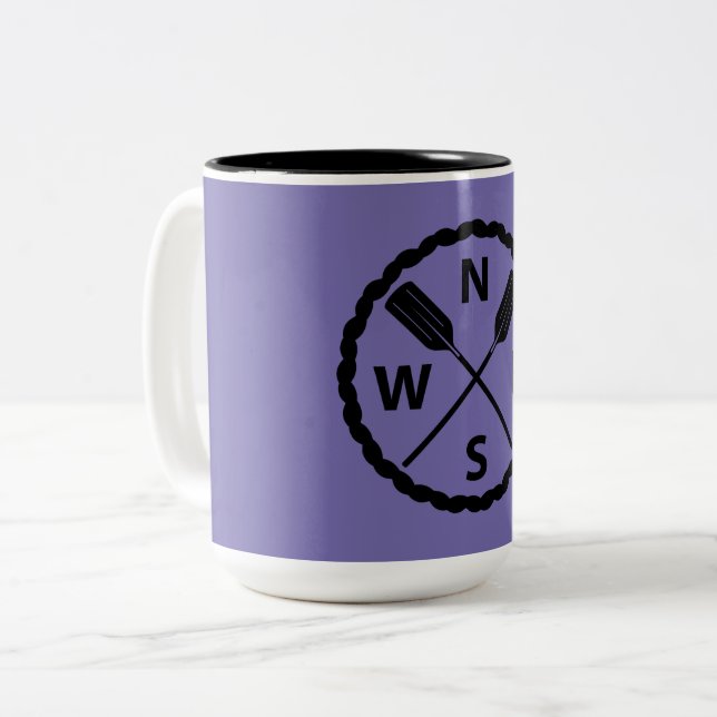 Paddle Explorer-design - två ton Mugg (Framsida vänster)