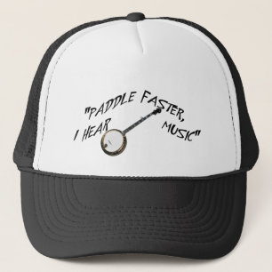PADDLE FASTER, JAG HÖR BANJO MUSIC-HAT KEPS