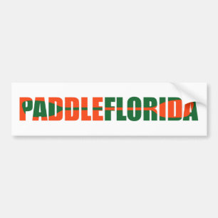Paddle Florida Kayaking Bildekal