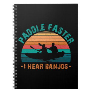 Paddle fortare jag hör Banjos Anteckningsbok