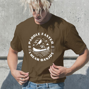 Paddle fortare jag hör banjos gamla filmcitat t shirt