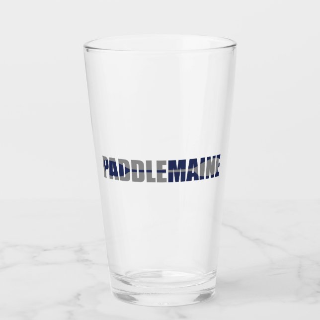 Paddle Maine Kayaking Glaskopp (Framsida)