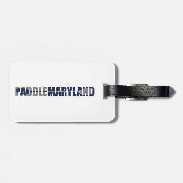 Paddle Maryland Kayaking Bagagebricka (Baksida Vågrät)