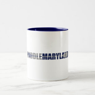Paddle Maryland Kayaking Två-Tonad Mugg
