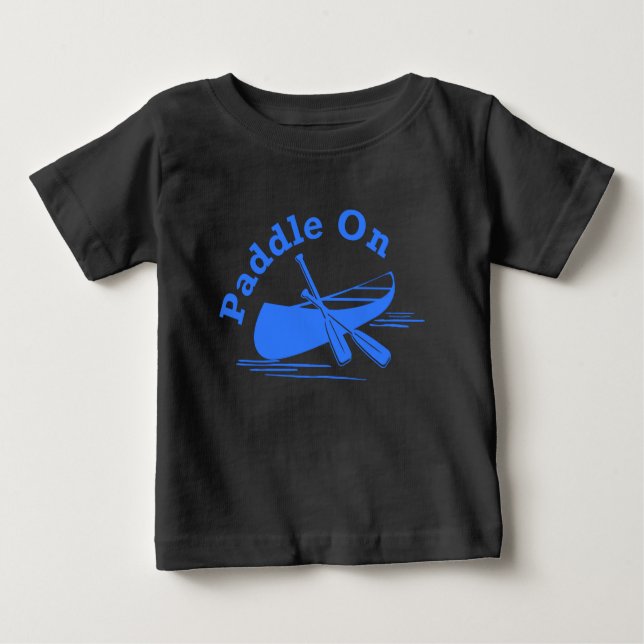 Paddle On Design - Baby Bra Jersey T-Shirt (Framsida)