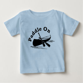 Paddle On Design - Baby Bra Jersey T-Shirt