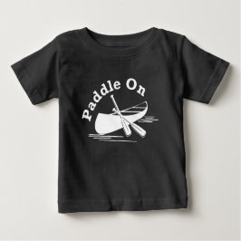 Paddle On Design - Baby Bra Jersey T-Shirt
