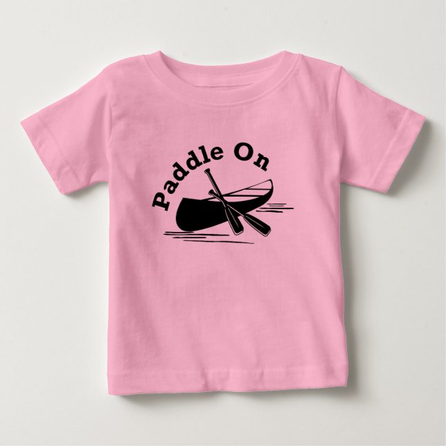 Paddle On Design - Baby Bra Jersey T-Shirt (Framsida)