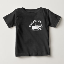 Paddle On Design - Baby Bra Jersey T-Shirt