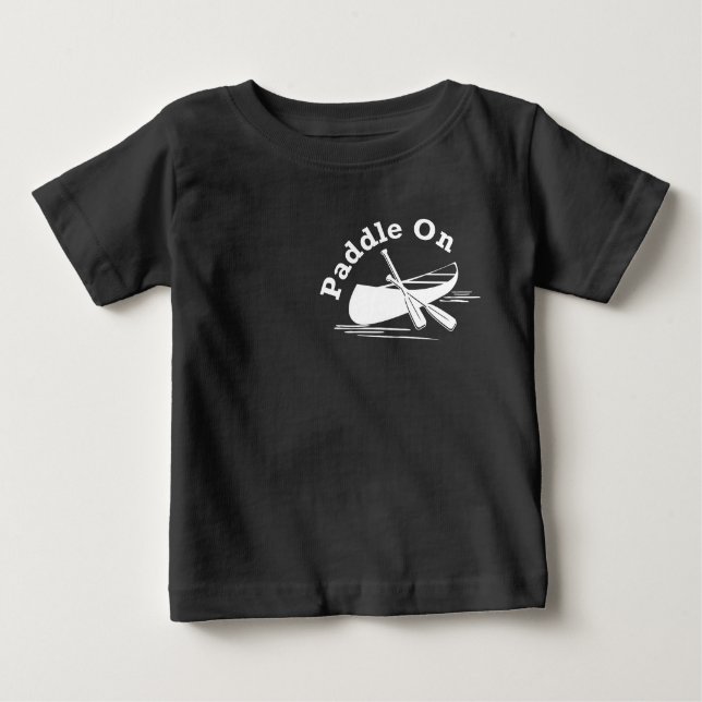 Paddle On Design - Baby Bra Jersey T-Shirt (Framsida)
