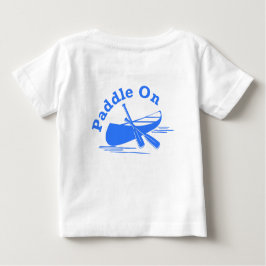 Paddle On Design - Baby Bra Jersey T-Shirt