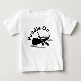 Paddle On Design - Baby Bra Jersey T-Shirt