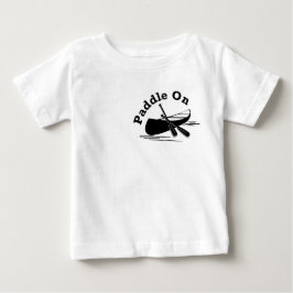 Paddle On Design - Baby Bra Jersey T-Shirt