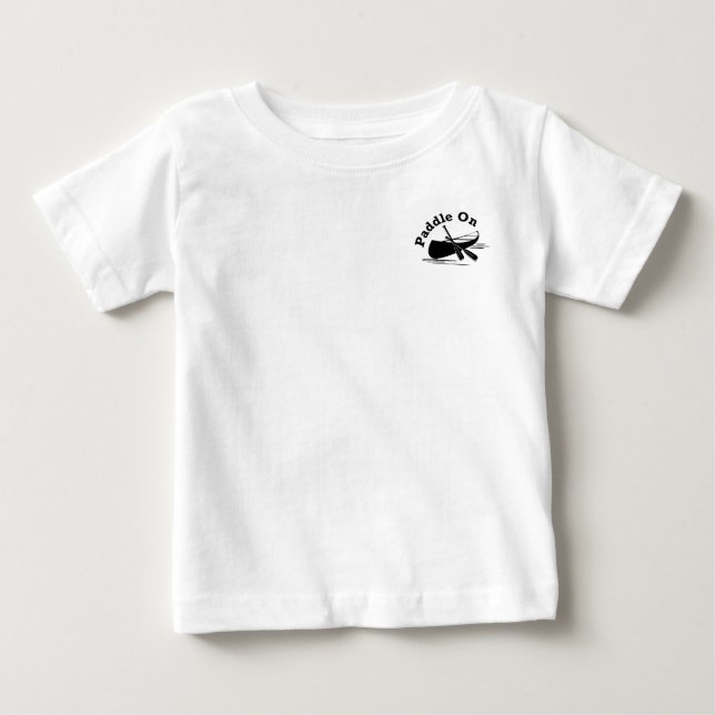 Paddle On Design - Baby Bra Jersey T-Shirt (Framsida)