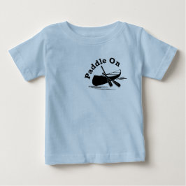 Paddle On Design - Baby Bra Jersey T-Shirt