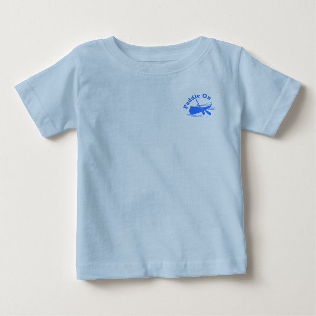 Paddle On Design - Baby Bra Jersey T-Shirt (Framsida)