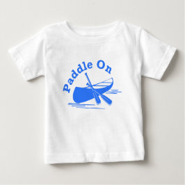 Paddle On Design - Baby Bra Jersey T-Shirt