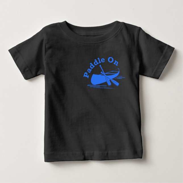 Paddle On Design - Baby Bra Jersey T-Shirt (Framsida)