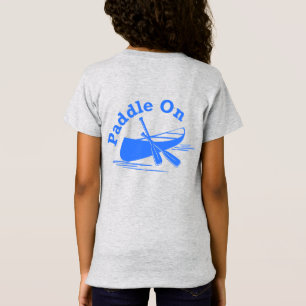 Paddle On Design - Girls Bra Jersey T-Shirt