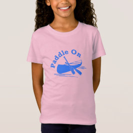 Paddle On Design - Girls Bra Jersey T-Shirt