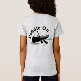 Paddle On Design - Girls Bra Jersey T-Shirt
