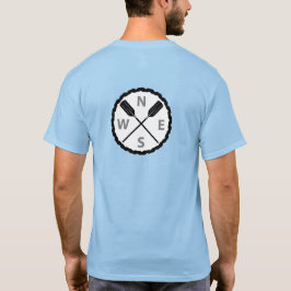 Paddle On Explorer Design - Herr Basic T-Shirt