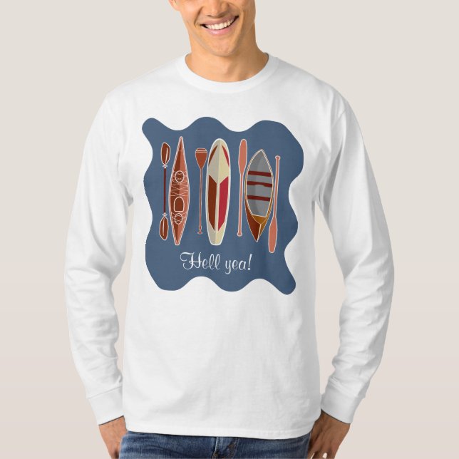 Paddle Passion T Shirt (Framsida)