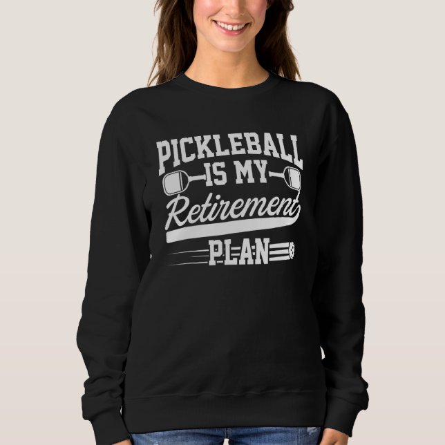 Paddle - Pickleball Player Paddle - Pension Pickle T Shirt (Framsida)