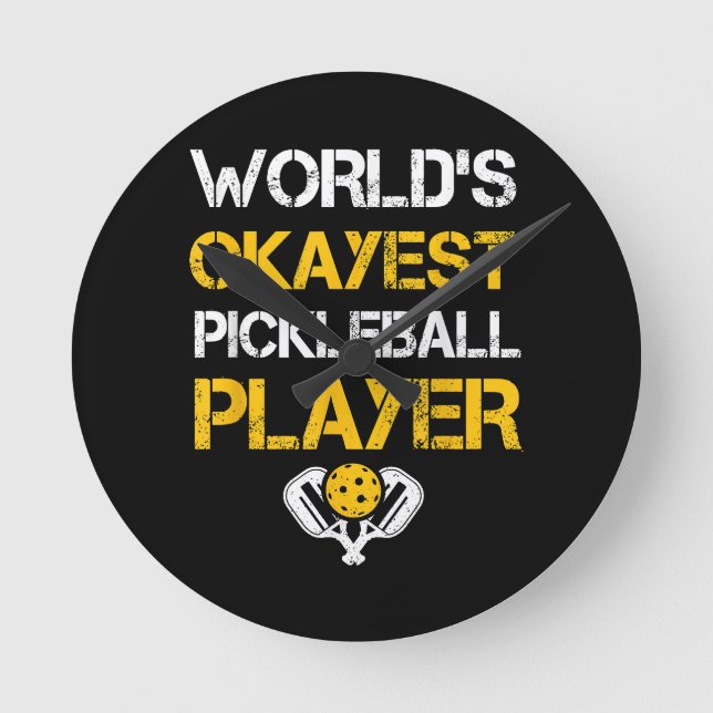 Paddle - Pickleballing & P Rund Klocka (Framsida)