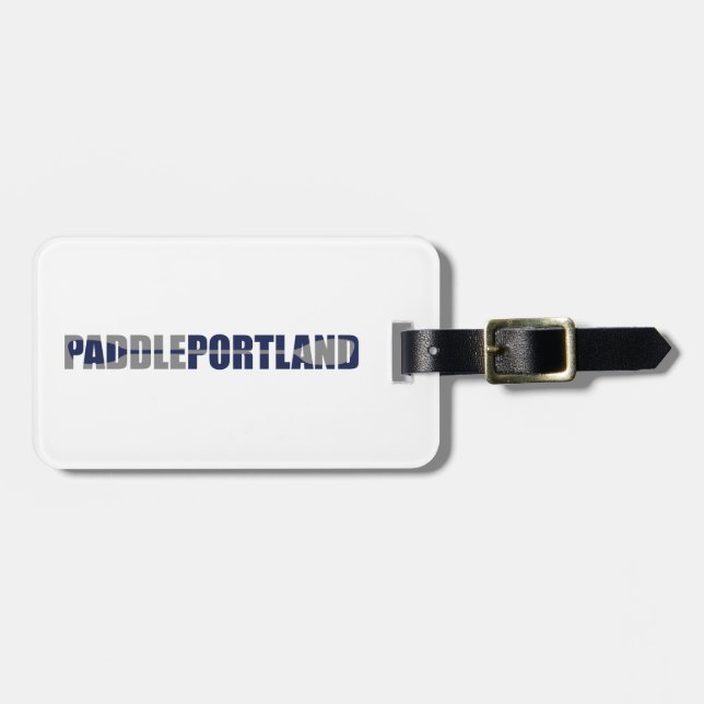 Paddle Portland Kayaking Bagagebricka (Horisontell Framsida)